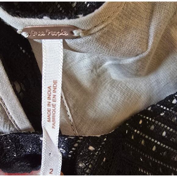 Free People Rocco Lace Overlay Mini Dress - Picture 7 of 10